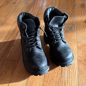 Black Kids Timberland Boots